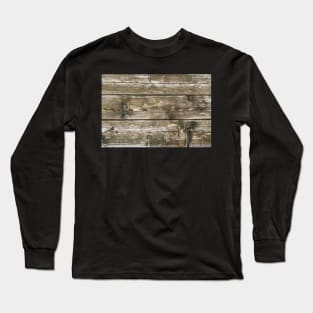 Wood texture of tree trunk, close-up, texture, background Long Sleeve T-Shirt